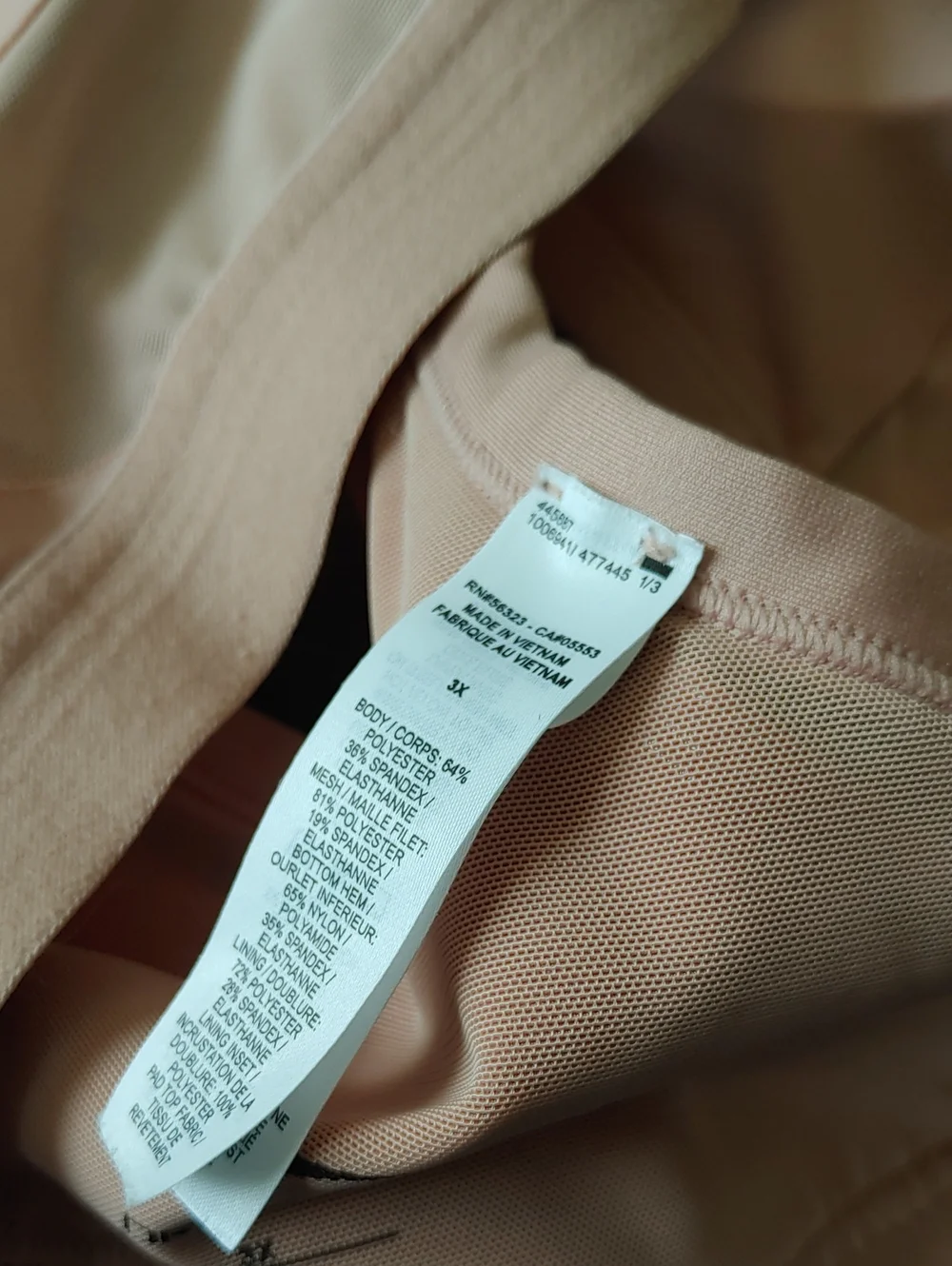 Like New Nike 3X Dri-fit Blush Pink Vented Padded Sexy Sports Bra